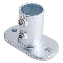 파이프 아시바 클램프 크램프 고정 25A 33.7mm 실버 F