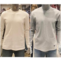 버커루 남성 미니와플 기본 티셔츠