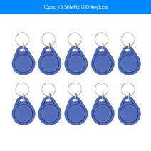 125Khz-13 56MHZ 복사기 복제기 핸드 헬드 RFID NFC IC 카드 리더 라이터 3pcs 125KHZ 키fobs 13, AE) UIDK-10