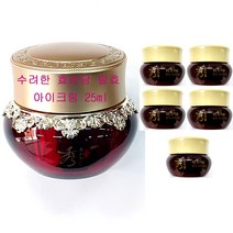 수려한 효비담 발효 아이크림 25ml + 5ml X 5개 / 아이 크림, 아이크림(25ml+5ml X 5개)-1개