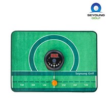 세영골프 그린퍼팅마스터 디지털퍼팅연습기 그린스피드조절 퍼터 퍼팅 거리연습기