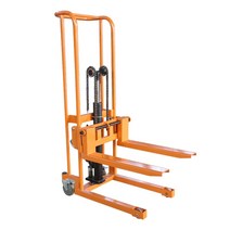 수동 유압 리프트 간이 지게차 소형 핸크 카트 수레, 12V 충전 200kg 0.9m 범용 포크