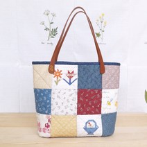나인패치 토트백 만들기 퀼트 DIY 패키지, 컨트리, 기본패키지