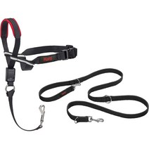 애견 산책 입마개 훈련용품 헤드컨트롤 Halti Optifit Headcollar and Training Lead Combination Pack, L