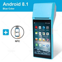 NFC단말기 NFC카드단말기 안드로이드 POS PDA 터미널 열 무선 모바일 프린터 58mm 영수증 BT 빌 와이파이, 06 NFC Version_03 영국 플러그