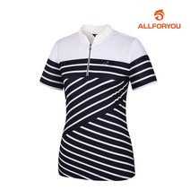 [올포유] 여성 반집업 반팔 티셔츠 AWTHJ6112-915_G