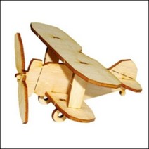 나무공작 영공방 아기 복엽기 YM806, 단품