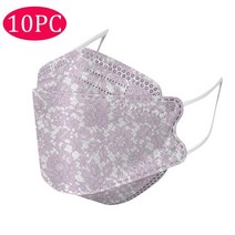 KN95 Masqu 10pcs 염료 위장 FFP2 CE Facemask 덴탈마스크, 기본, T17-Q-10pcs