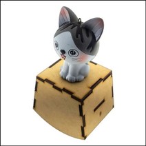 [∂LL7] DIY 흔들흔들 오르골 귀여운 고양이 만들기 과학장난감 DIY뮤직박스 교구_h§eEA, §본상품§e