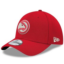 Era NBA 팀 클래식 39THIRTY 스트레치 플렉스 핏 모자 캡 시카고 불스 블랙, Small-Medium, Atlanta Hawks