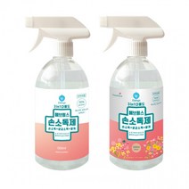 스프레이 의약외품 에브링스 손소독제 살균소독제+탈취제 겸용 다용도 에탄올70% 500ml 뿌리는 당일발송, 무향