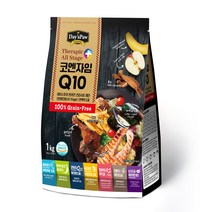 데이스포 테라픽 그레인프리 코엔자임Q10 All Stage 1kg 항산화사료, 4개