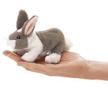 매직캐슬 고급 손가락 인형 토끼, 1개