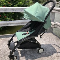 접이식 유모차 유아 자전거 셀프 디럭스 양대면 시트, 블랙 푹신푹신 쿠션 원래 질감