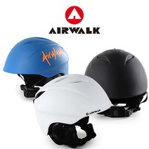 [에어워크(스포츠)] [airwalk] 에어워크 고급형 스노우보드 헬멧 (S160), 색상:화이트(Mat White) / 사이즈:L(9~61cm)