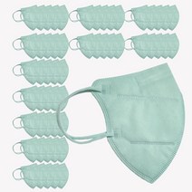국산 새부리형 컬러 마스크 닥터드라코, 닥터드라코 컬러마스크 대형 민트 70매