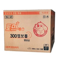 동방제지 토미예스 2겹 점보롤 300m, 1박스, 16롤 (단종,대체발송)