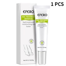 무좀 내성발톱 발톱무좀 Efero-네일 각질 제거 식물 네일 리페어 유체 크림 트리트먼트 젤 모이스처라이, 01 1 pcs