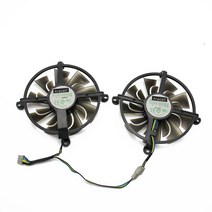 부속자재 건축 홈 개조 2 개/대 GAA8S2U95MM GA92S2H85MM GPU 쿨러 팬 ZOTAC GTX 1080Ti ZT-P10810G-10P HA 1070 Ti 미니 Z, 한개옵션0