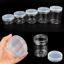 플라스틱원통 슬라임통 젓갈통 소분통 요거트통, 7cm - 250ml