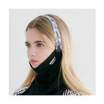 비에스래빗 브이라인 로고 밴드 바라클라바 사이버 웨이브 1호 비에스알BT V 라인 BAND BALACLAVA CYBER WAVE NO 1, FREE