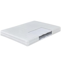 꿀잠 본넬 스프링 매트리스 슈퍼싱글, 화이트