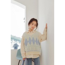 [스타일노리터] [CCW] 카리나 니트 베스트_대전유성