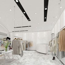 천장형 와이어 파이프 스텐행거 옷가게 매장용 150cm nkcms*63113135PD, 실버_150cm