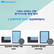 [국산호환] 산화아연 헤파+활성탄 복합형 그렉스필터 DSA-100N DSA-400N DSA-300N DSA-200N DSA-500N, 정품형-[H13산화아연헤파+우레탄카본]