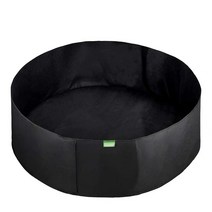 발코니 접이식 화분 흙받이 옥상 텃밭 꾸미기 정원, 검은색, 다른, 농축(직경 90높이 30cm) 191리터