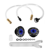 HS5157 Seastar 유압 스티어링 시스템 용 프론트 실린더 씰 및 블리드, 01 Black, 01 Black