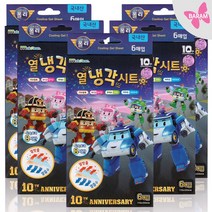 바람 BARAM ) 로보카폴리 폴리 엠버열냉각시트 열내림패치 쿨젤패치 열냉각시트, 30매