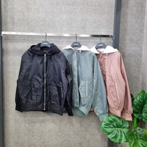 클라이드앤 여성 래터링 바머 점퍼 FLCJP811F