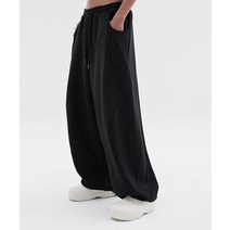 DNSR 웨이비 스웻 팬츠 블랙 wavy sweat pants black