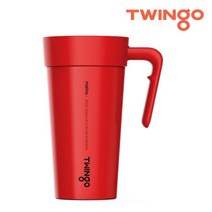 트윙고 보온 마티나 텀블러 460ml 레드, 단품