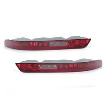 문콕 범퍼 가드 아우디 Q3 2016 2017 2018 자동차 리어 브레이크 라이트 테일 워밍 턴 시그널 리플렉터 램프, CHINA, left and right