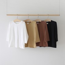 아이원더 데일리 무지 나그랑티셔츠