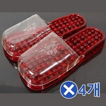 제이큐 욕실용품 예쁜욕실화 물빠지는 색상랜덤 실내슬리퍼 욕실화막힘형x4개