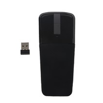 마이크로 소프트 표면 PC 노트북을위한 2.4 기가 헤르츠 고출력 접이식 무선 마우스 접는 아크 터치 슬림 마우스 컴퓨터 게임 마우스 마우스, 하나, 보여진 바와 같이