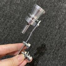 자동차 머플러 마후라 팁 가변 배기 튜닝 범용 사운드 시뮬레이터 터보 사운드 휘슬 차량 수리 장치 관 터보 사운드 휘슬 액세서리, 은