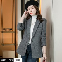 FANSYLI 여성 정장 재킷 2022 봄과 가을 새로운 유행 재킷 느슨한 캐주얼 정장 여자 코트 465호 8D