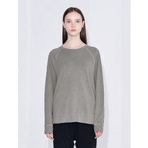 James Perse Women French Terry Raglan 셔츠 그레이