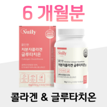 피쉬 저분자 물고기 콜라겐 글루타치온 효모 초저분자 콜라겐 홈쇼핑 프리미엄 영양제 성분 효능 가격 비교, 6박스, 500mg x 60정 (하루 2정)