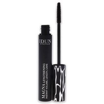 Idun Minerals Magna Lengning 마스카라 짧은 속눈썹 개선하도록 설계된 볼류마이징 색소 수분 공급 포뮬러 비건 크루얼티프리 009 여성용 블랙 12.5g0.45