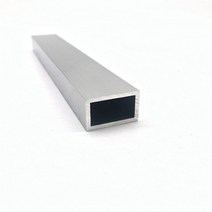 각파이프 각관 15mm x 25mm 2mm 사각 관 알루미늄 합금 직사각형 똑 바른 덕트 배 100/200/300/400/500/550mm 길이, [05] 500mm