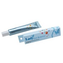 속눈썹연장재료 레이디 투명 겔 리무버 블루 핑크 15g / 튜브타입 속눈썹글루제거, 1개