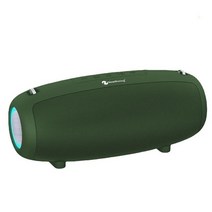 lg 블루투스 누구 스피커 고출력 대형 무선 휴대용 mp3 플레이어 가라오케 홈 시스템 뮤직 박스 강력한 서브 우퍼 FM 라디오, 중국_녹색