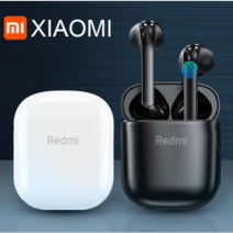 샤오미 레드미 Xiaomi redmi 블루투스 무선 이어폰 1+1, 화이트+화이트