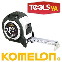 코메론 자켓2 KMC-31NJ 줄자 자석훅 양면 측정 5.5m*25mm