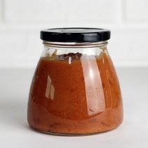 유리병 바이브자 400ml 수제청 잼병 공병 밀폐용기, 철캡-골드